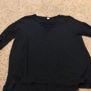Old Navy Long sleeve black top.